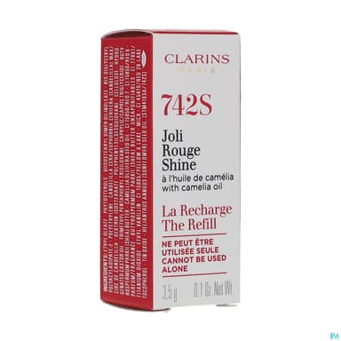 Clarins Joli Rouge A Levres Brillant La Recharge 742s 3g5