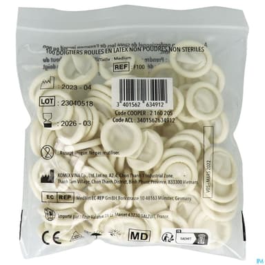 DOIGT LATEX ROUL COOPER 100
