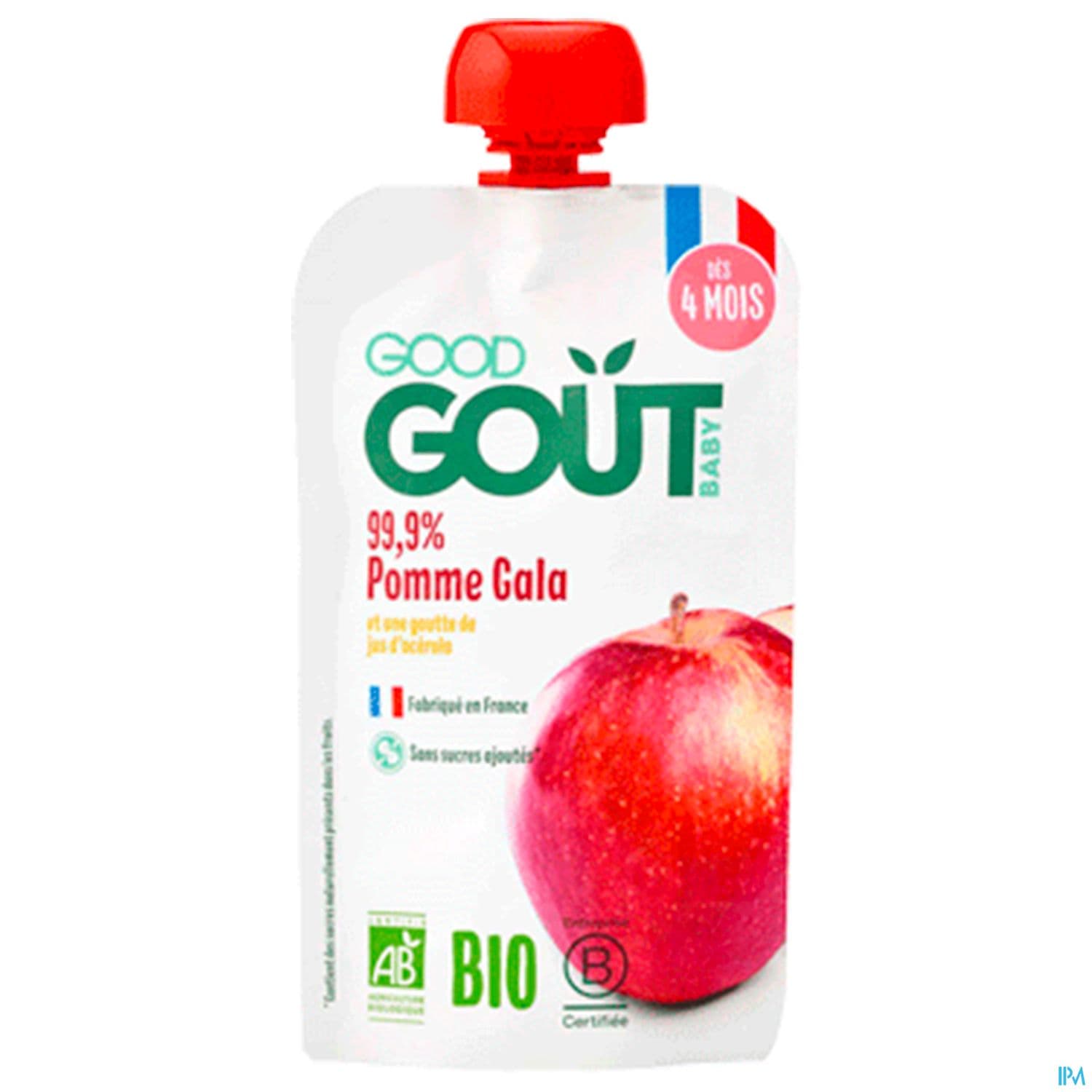 GOODGOUT POMME GALA 120G