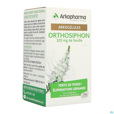 Arkogelules Orthosiphon Gelule 150