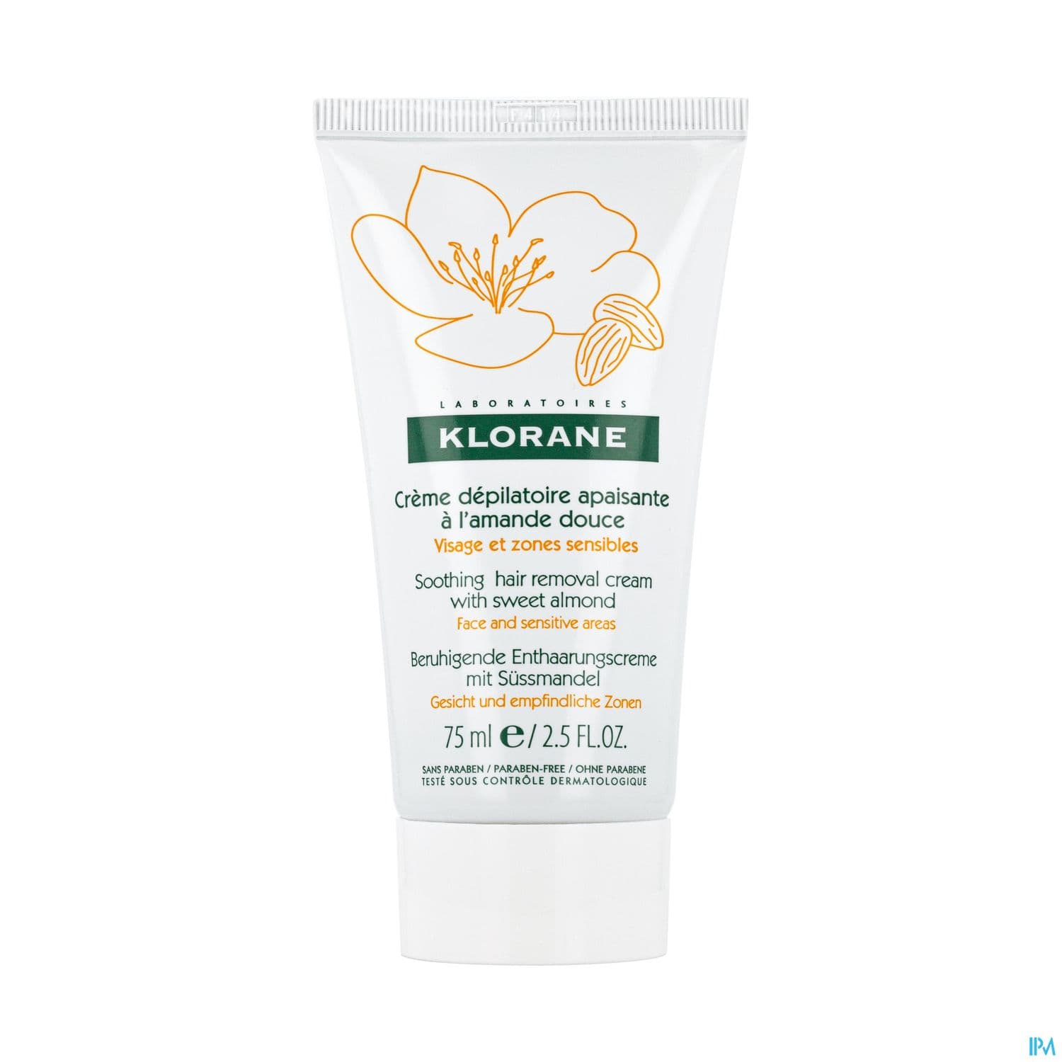 KLORANE CR DEPIL ZONE SENSIBL 75ML