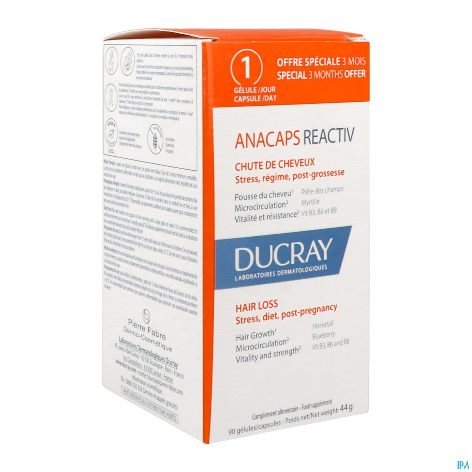 ANACAPS REACTIV CHEV/ONGL GELUL 90