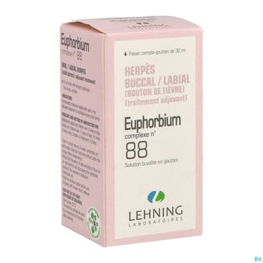 Lehning Complexe 88 Euphorbium Solution Buvable 30ml
