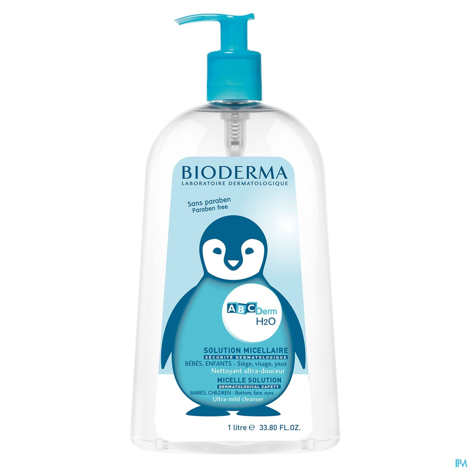 ABCDERM H2O FL POMPE 1 LITRE — Pharmacie de l'Horloge - Deauville