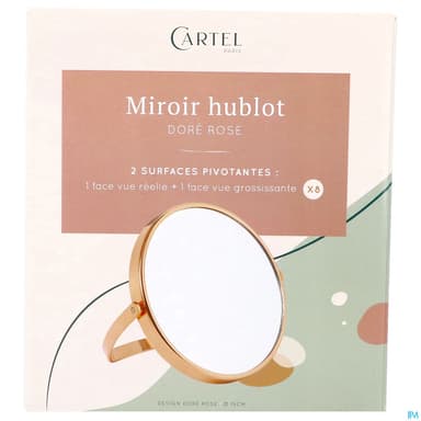 CARTEL MIROIR HUBLOT OR ROSEX8
