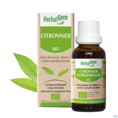 Herbalgem Citronnier Bourgeon Macerat Gly Bio 30ml