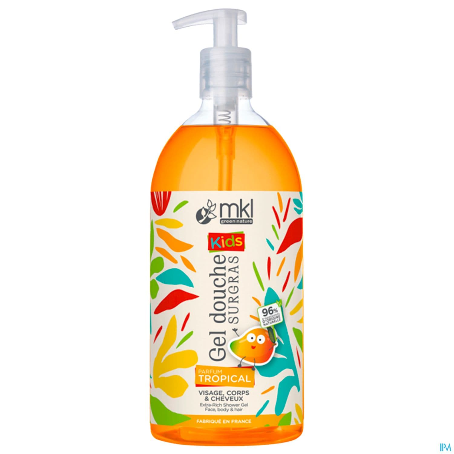 Mkl Green Nature Gel Douche Kids Tropicale 1l