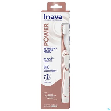 Inava Power Brosse A Dents Electrique Rose