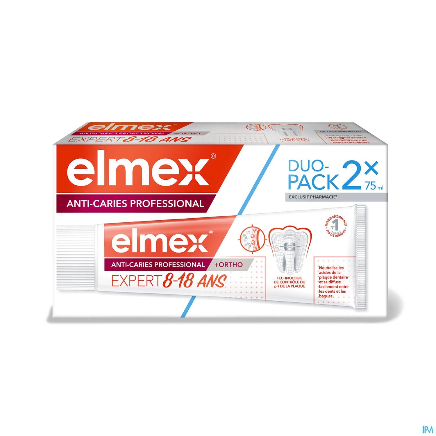 ELMEX DENT A/CARIE PRO ORTHO2X75ML