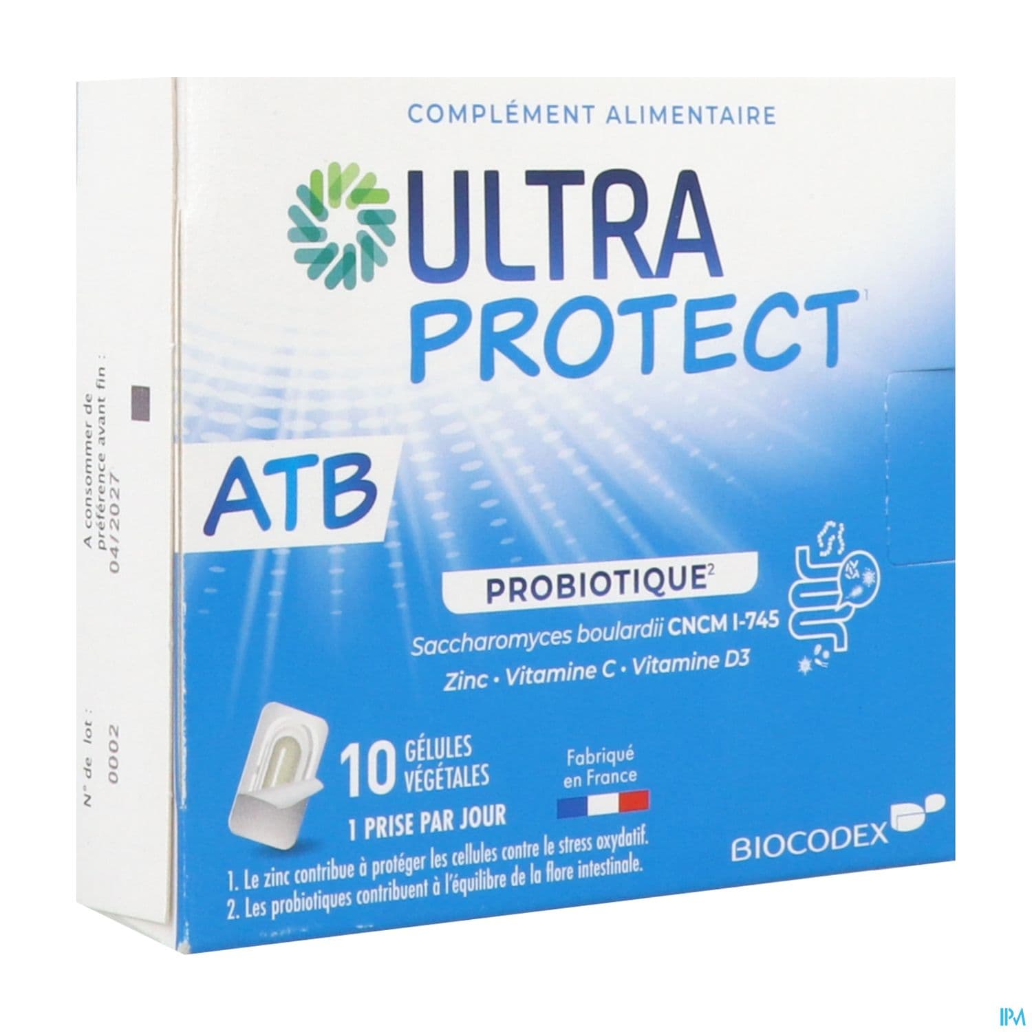 ULTRA PROTECT ATB GELULE 10