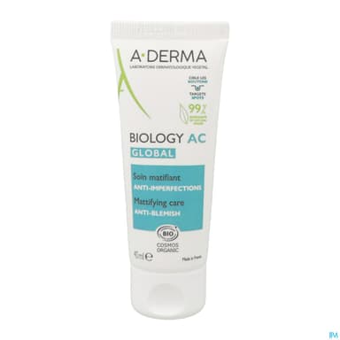 A-DERMA BIOLOGY AC GLOBAL CR 40ML