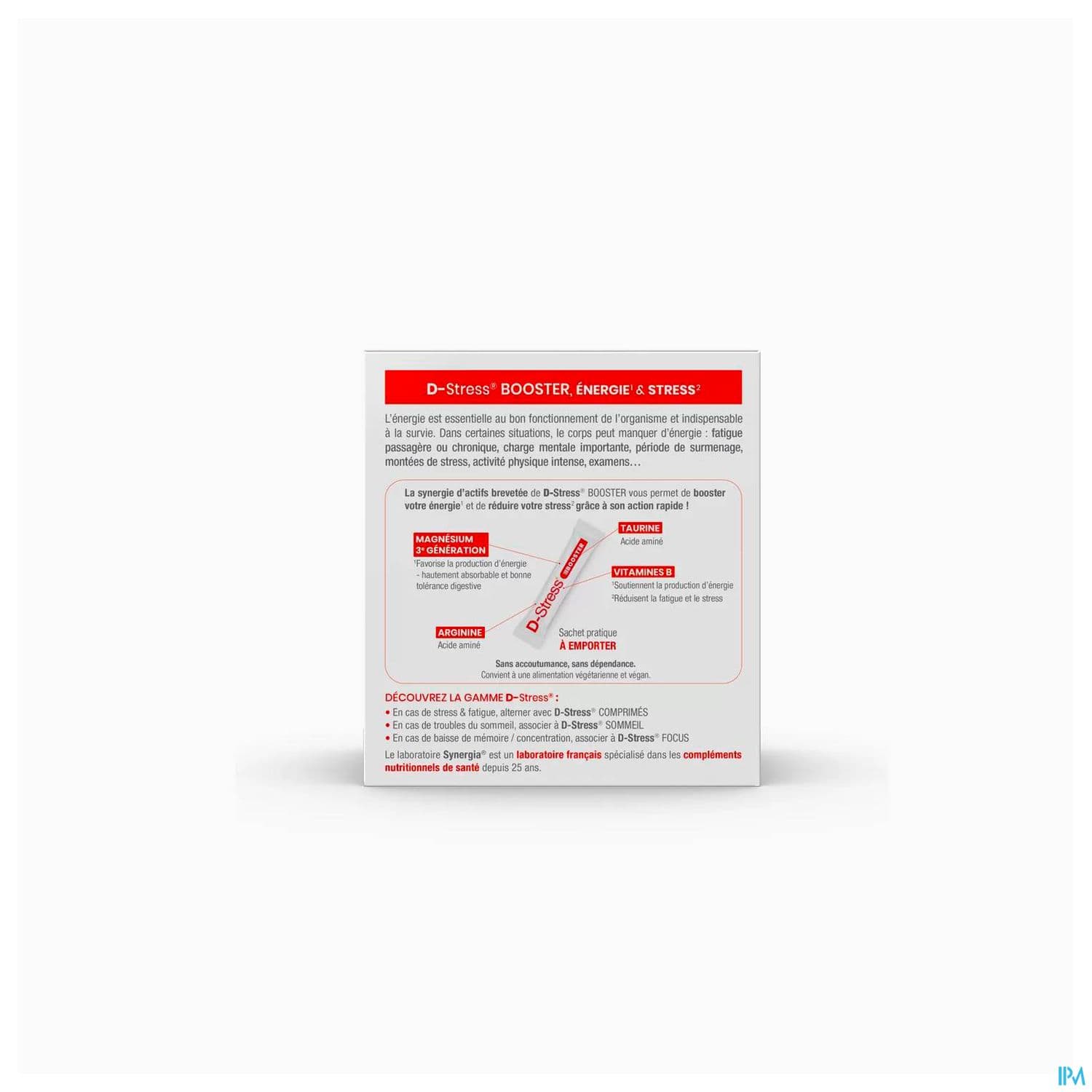 Synergia D Stress Booster Sachet 30