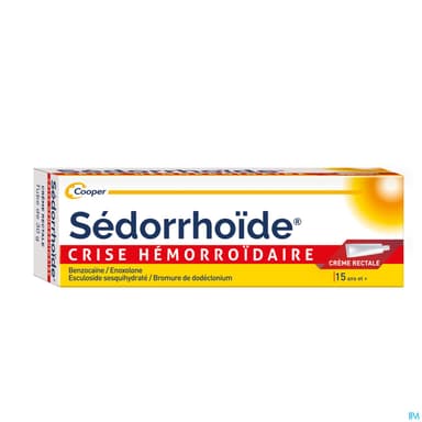 SEDORRHOIDE CRISE HEMORR CR TUB30G