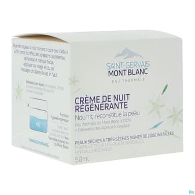 ST GERVAIS CR NUIT REGENERANT 50ML