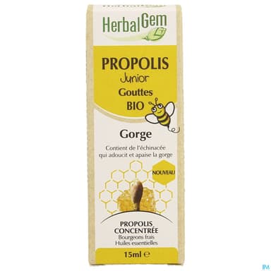 HERBALGEM PROPOLIS JUN BIO GTT15ML