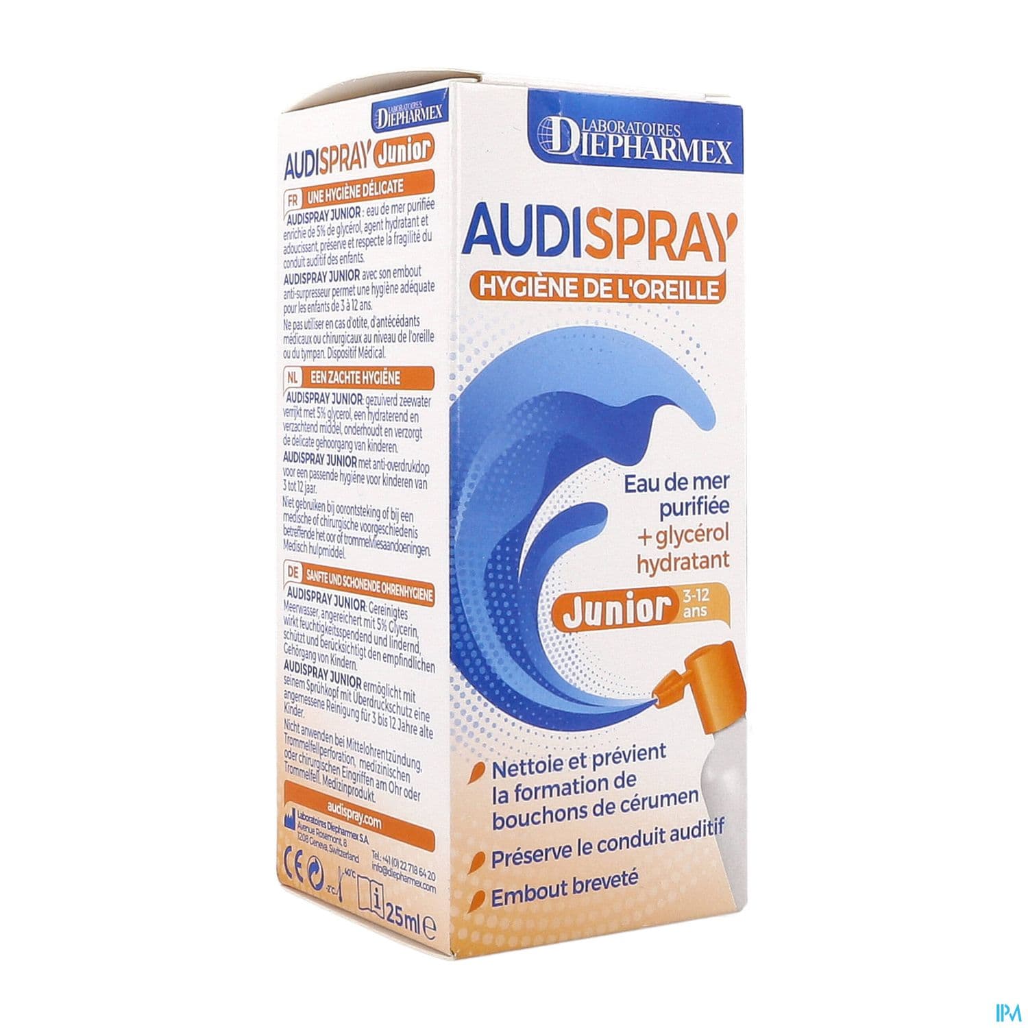 AUDISPRAY JUNIOR SOL AURIC 25ML