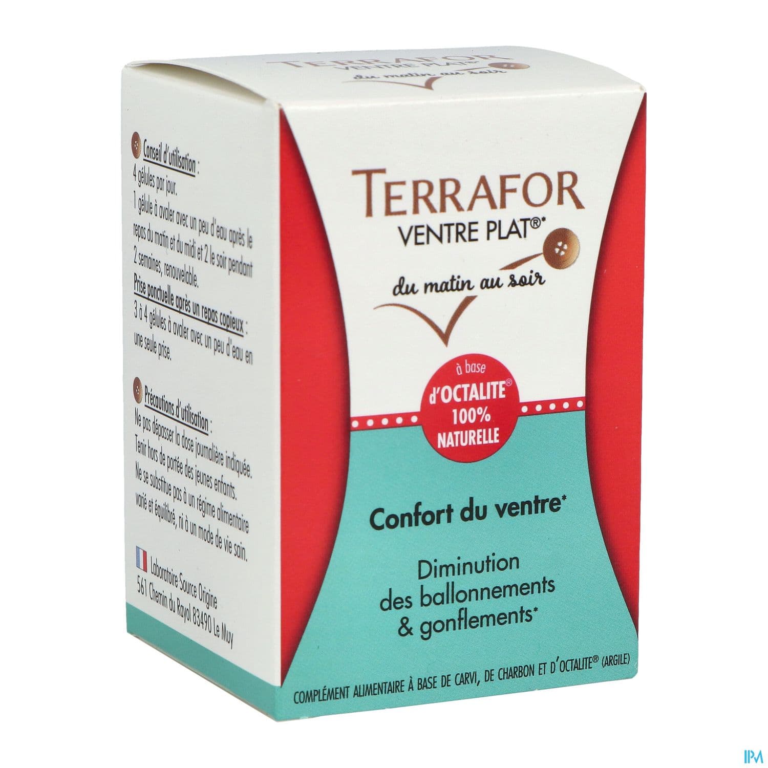 TERRAFOR VENTRE PLAT BALL GELUL 60