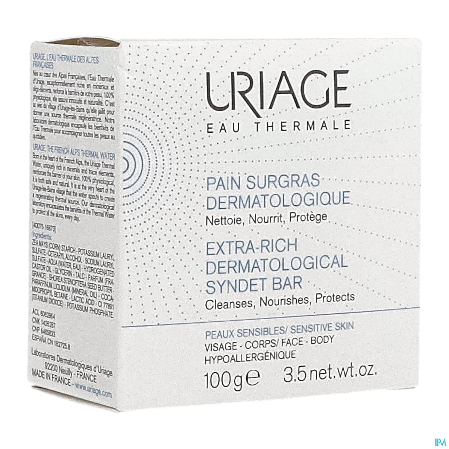URIAGE PAIN SURGRAS 100G — Pharmacie de l'Horloge - Deauville