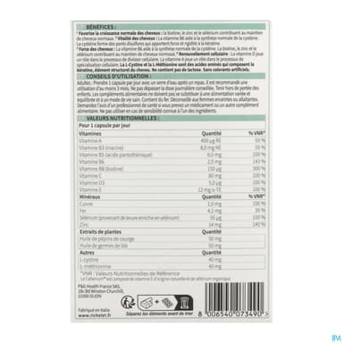 RICHELET FORCE CHEVEUX CPR 30
