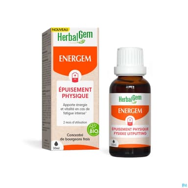Herbalgem Energem Epuisement Physique Bio 30ml