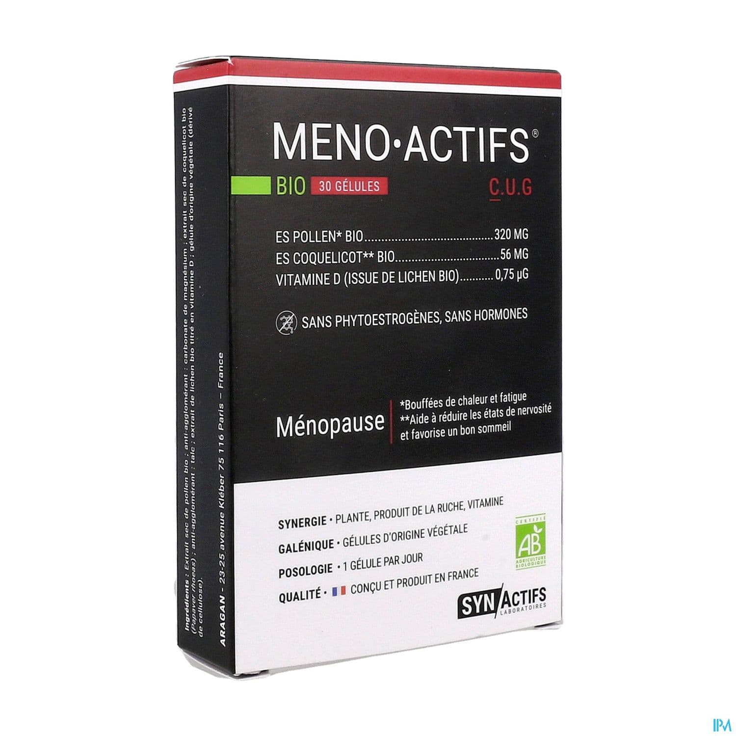 Synactifs Meno Actifs Bio Gelule 60