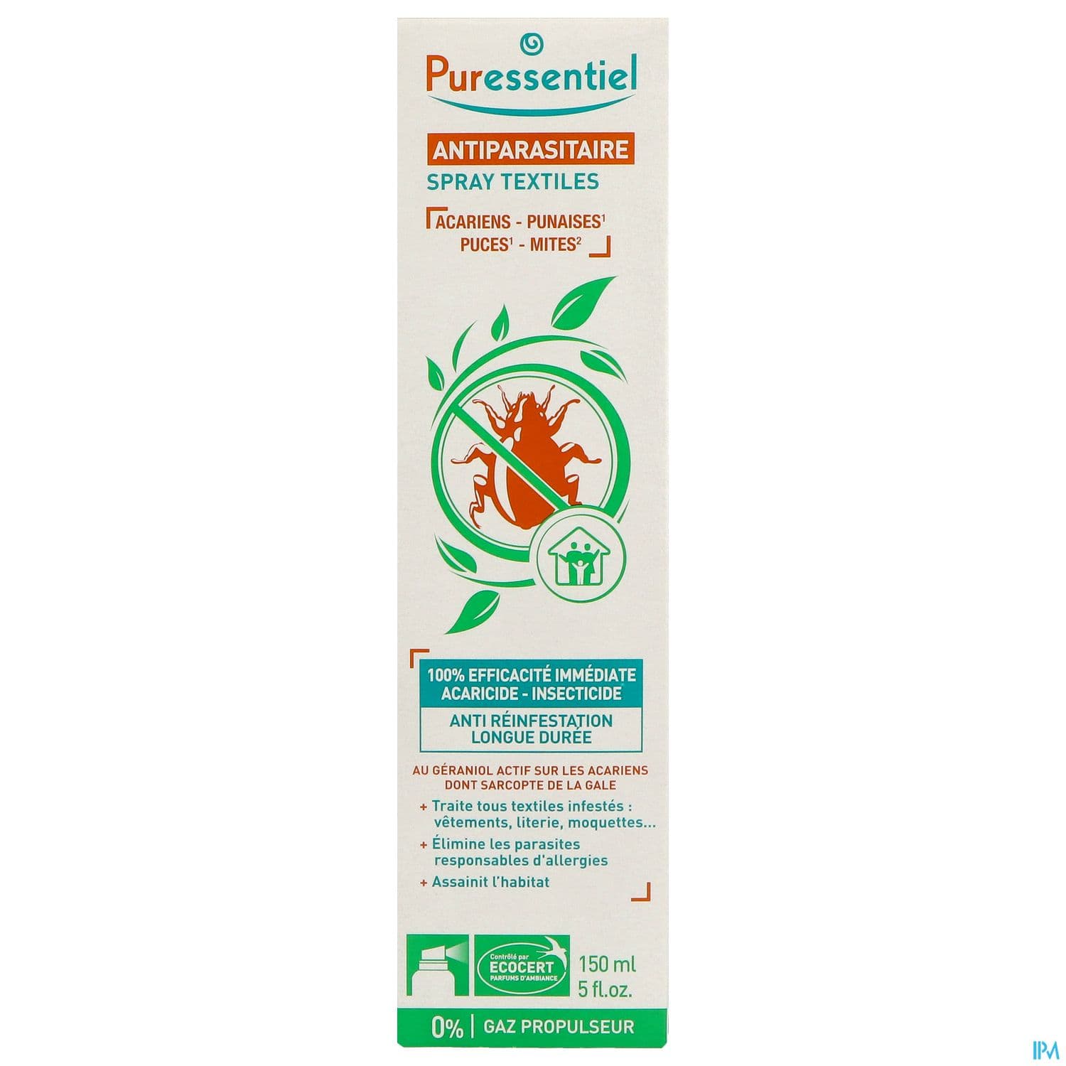 PURESSENTIEL ASSAINI A/PARAS 150ML