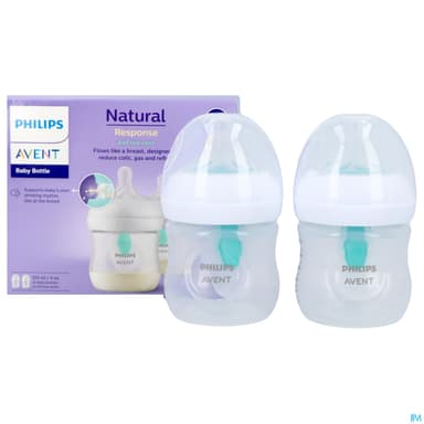 BIB AVENT NAT RESPONSE AC 125MLX2