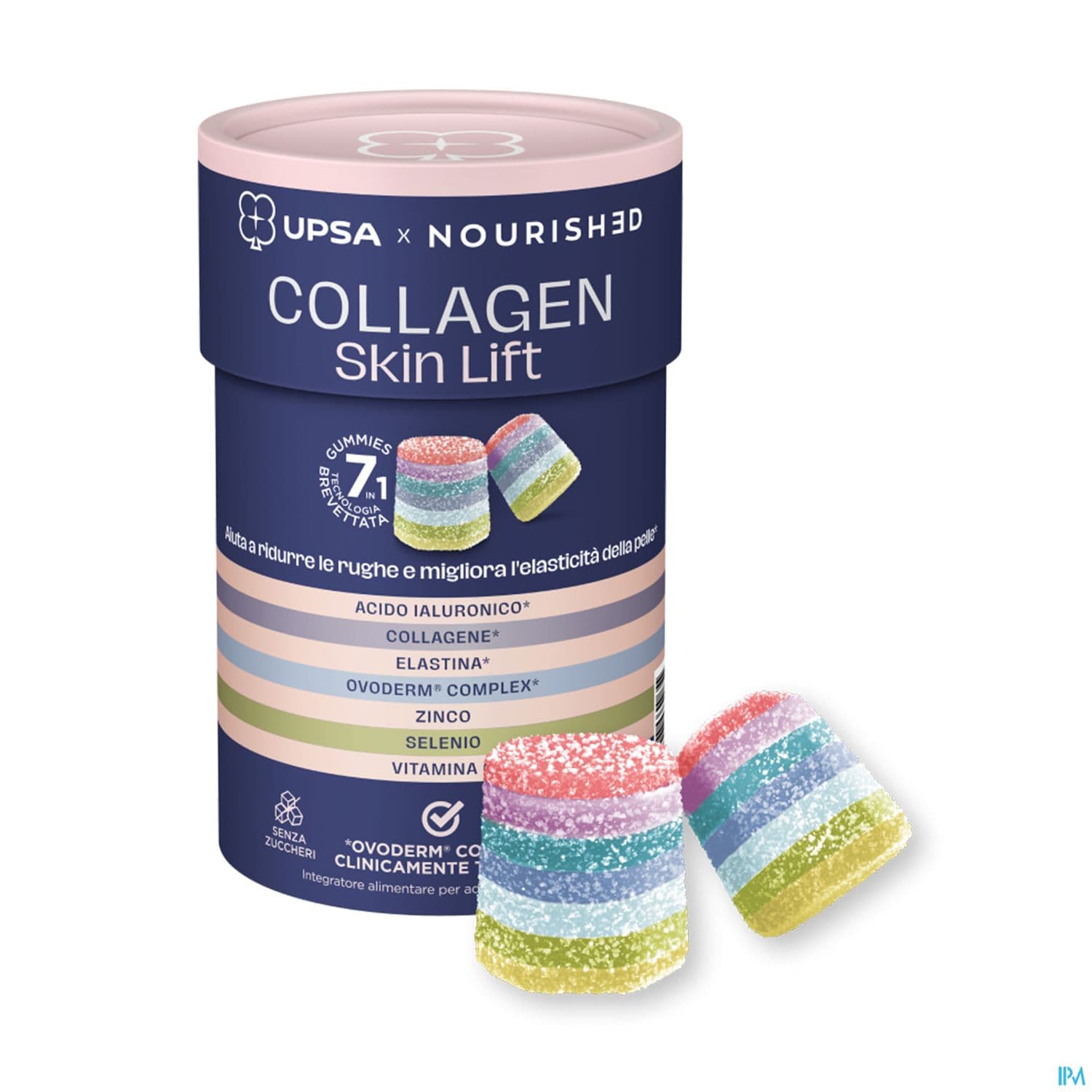 Upsa X Nourished Collagene 7en1 Gommes 30