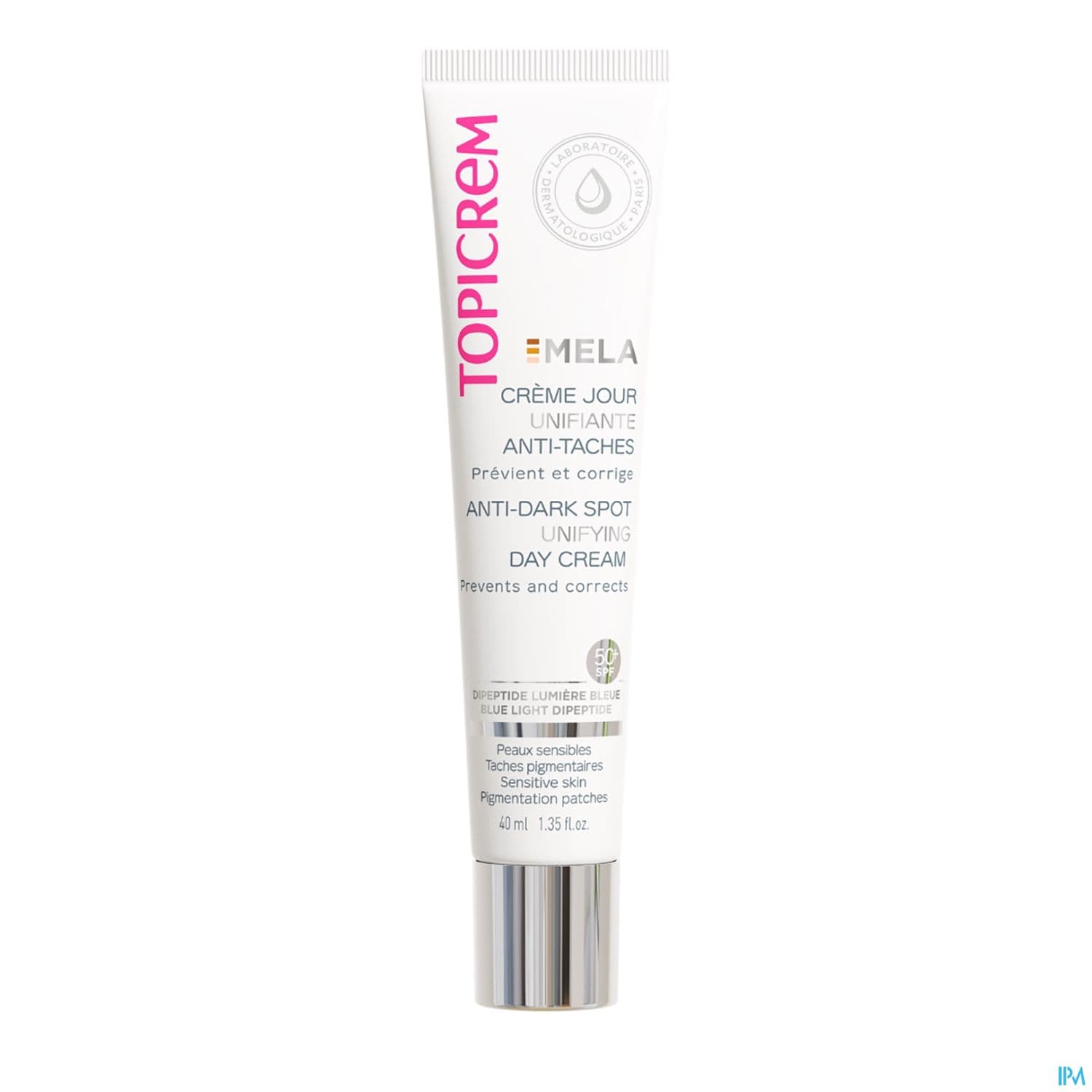 TOPICREM MELA CR A/TACHE 50+ 40ML