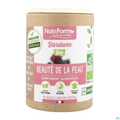 NAT&FORM ECO BARDANE BIO GELVEG90