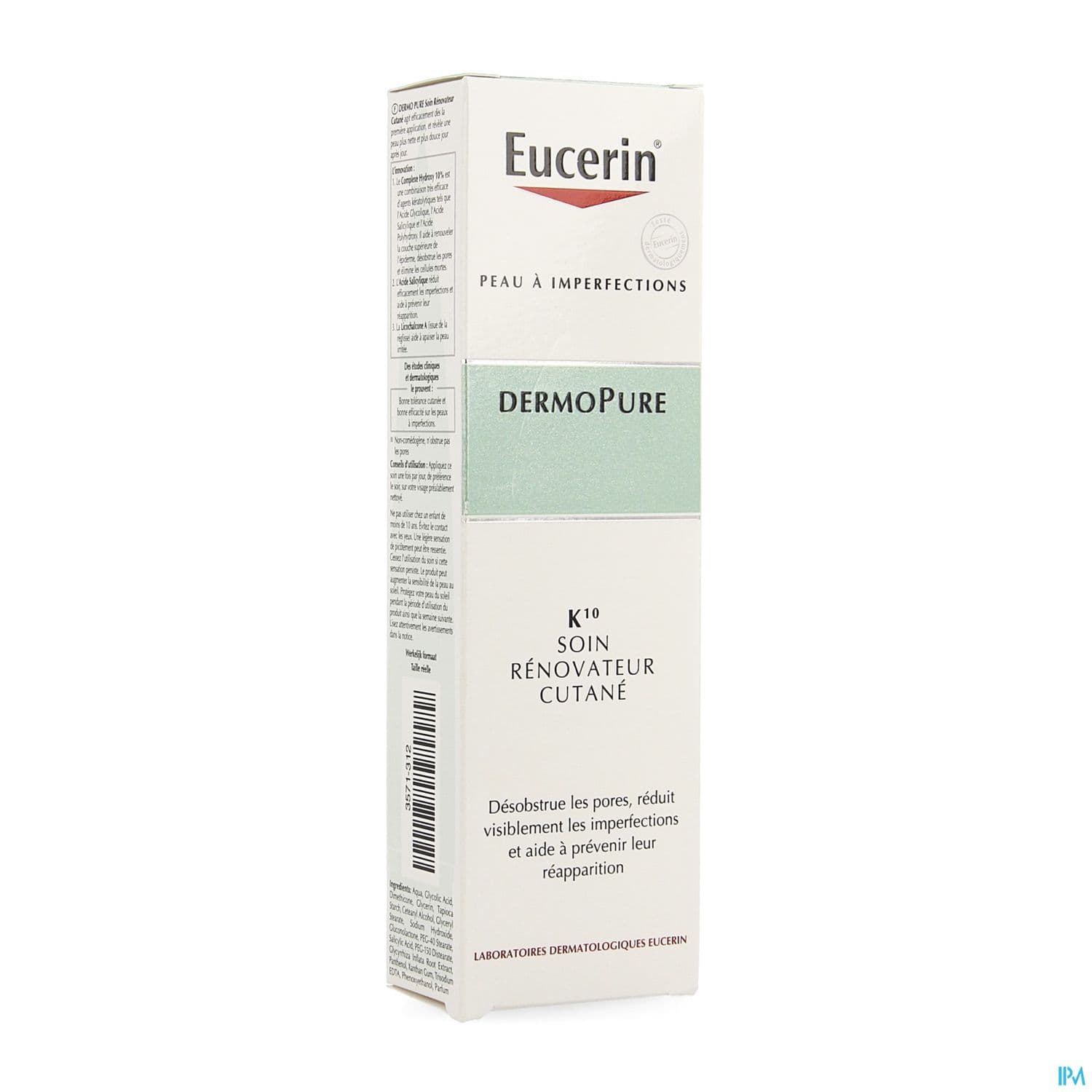 EUCERIN DERMOPURE K10 RENOV 40ML
