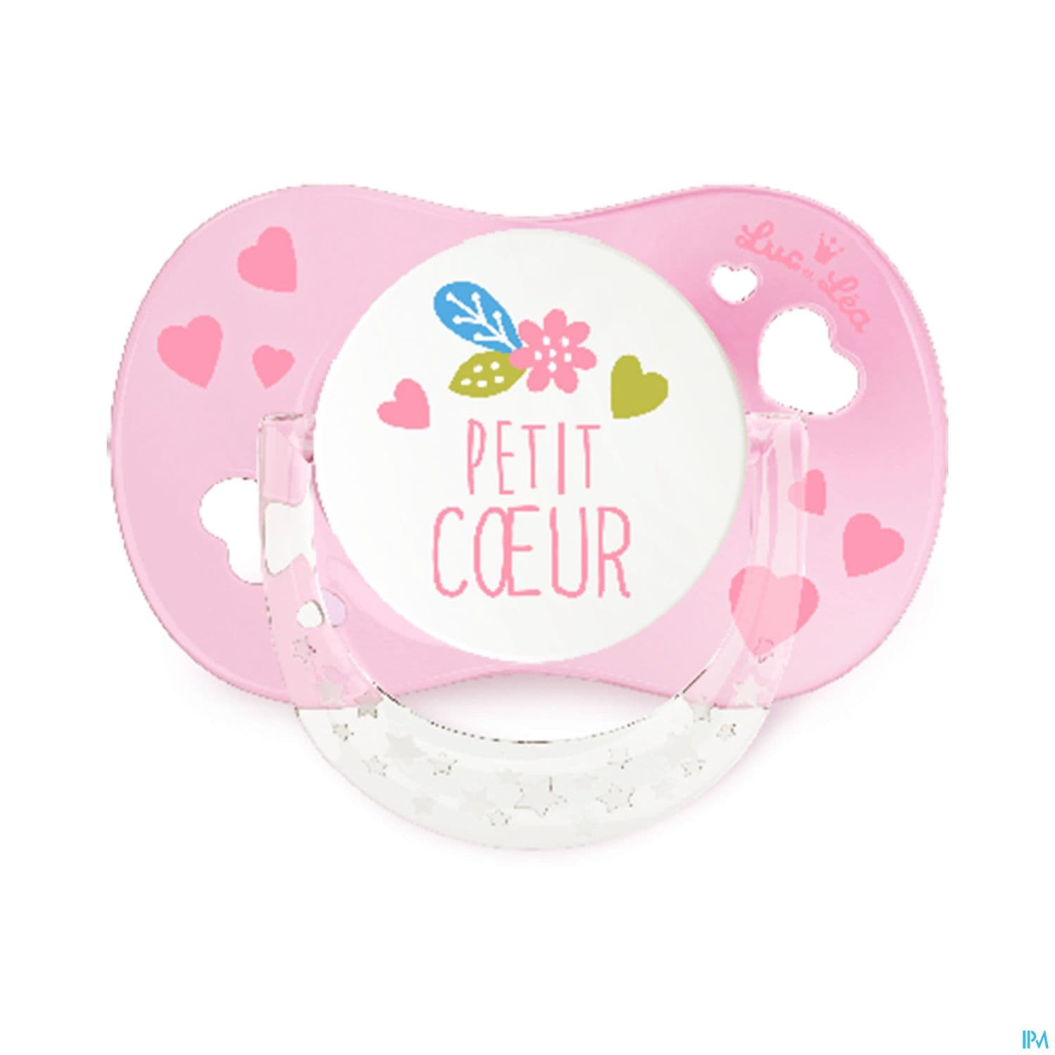 Luc Et Lea Sucette Anatomique Fille Anneau 0/6m X2