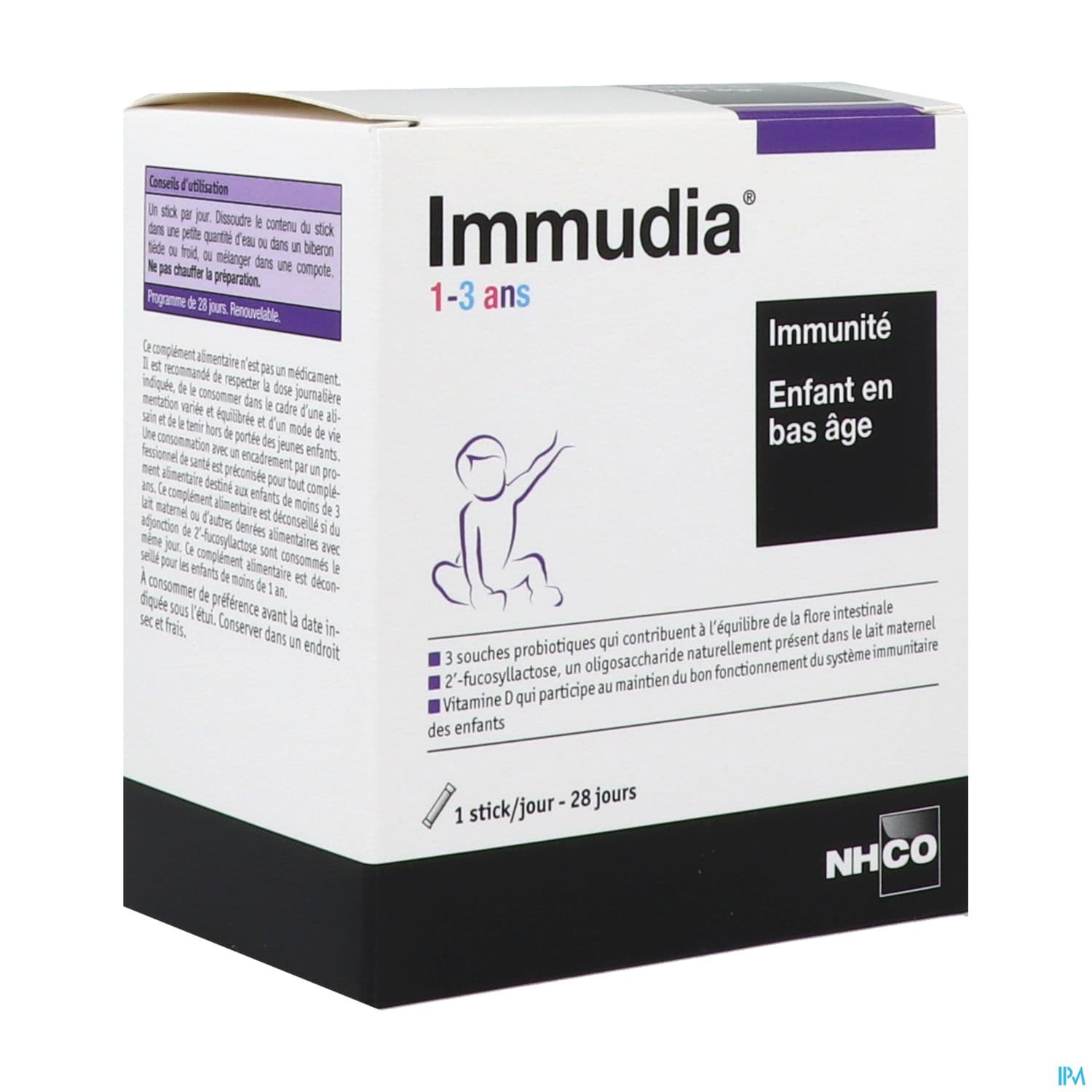 NHCO IMMUDIA 1-3ANS STICK 28