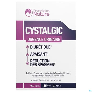PRESCRIPTION NAT CYSTALGIC GELUL15