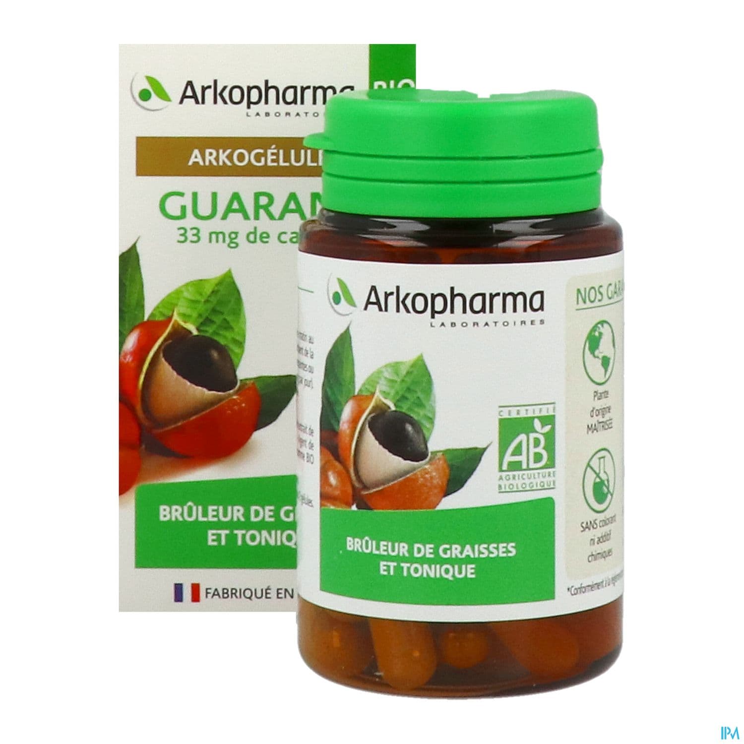Arkogelules Guarana Bio Caps 40
