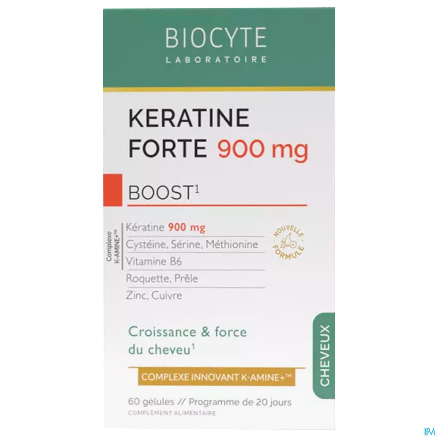BIOCYTE KERATINE FORTE 900 GELUL60