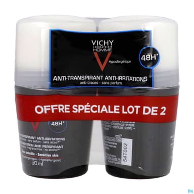 VICHY H DEOD BILLE PX SENS 50MLX2