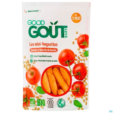 GOODGOUT MINI-BAGUETTE TOMATE 70G