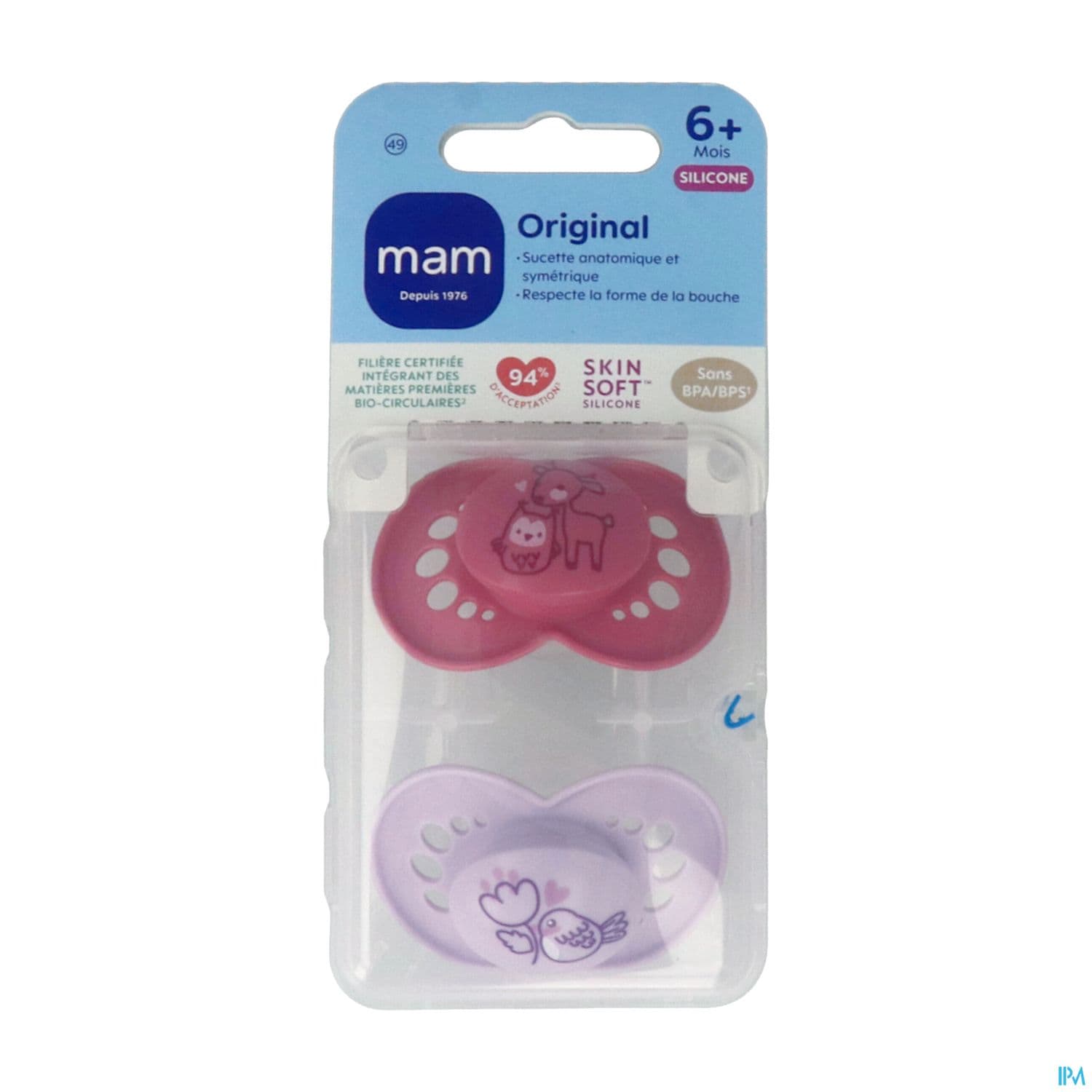 SUCET MAM ORIGIN NATUR SIL 6+M X2