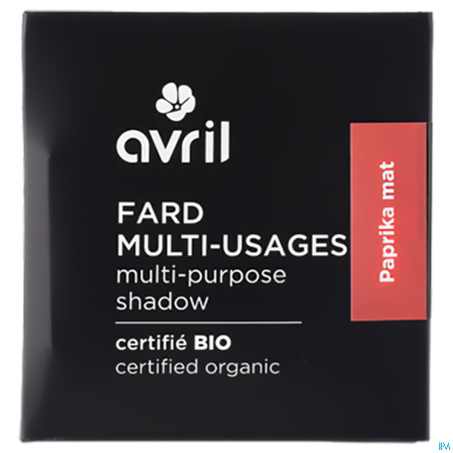 Avril Fard A Paupieres Paprika Mat Certifie Bio 2g5