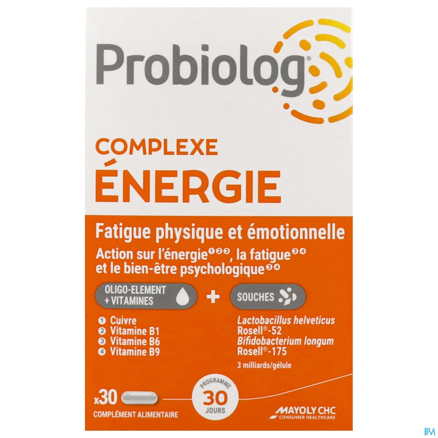 Probiolog Complexe Energie Gelule 30