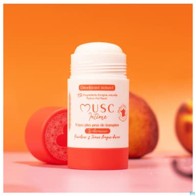 MUSC INTIME HOT PEACH DEO 50G
