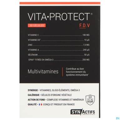 Synactifs Vita Protect Gelule 30