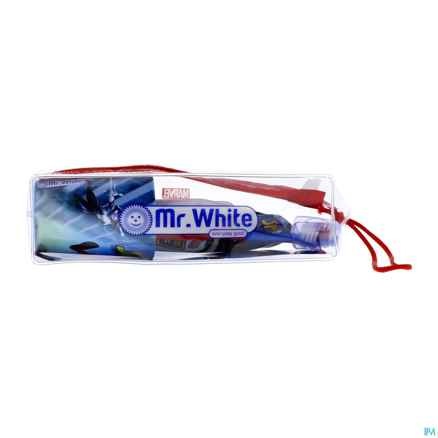 Mr White Trousse Avec Gobelet + Brosse + Dentifrice Spiderman