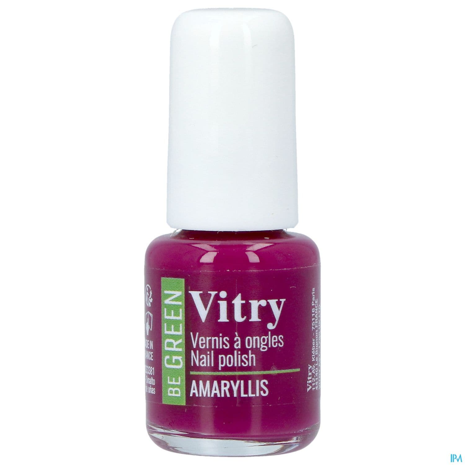 Vitry Be Green Vernis Ongles Amaryllis 6ml