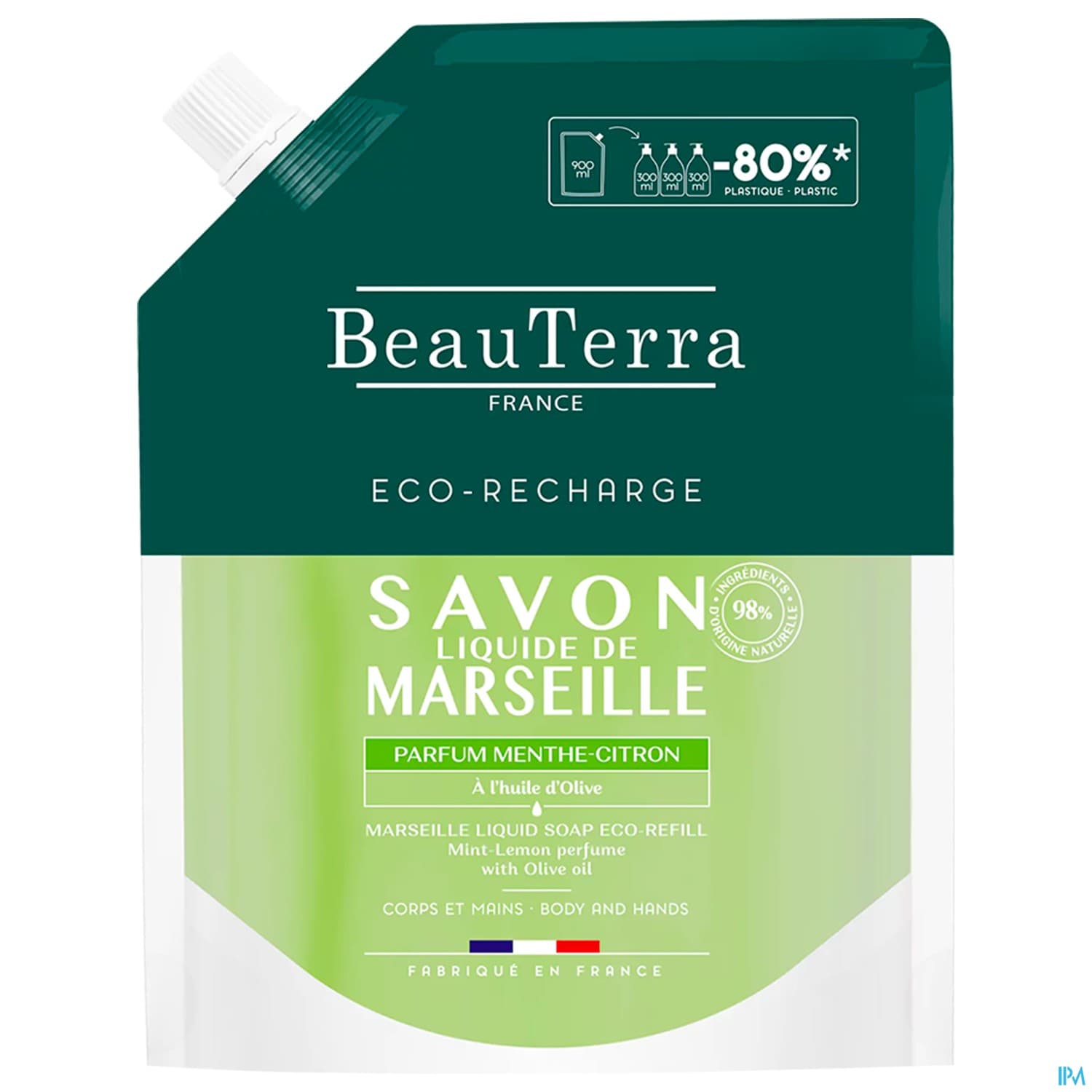 BEAUTERRA SAV LIQ MENT/CIT 900ML