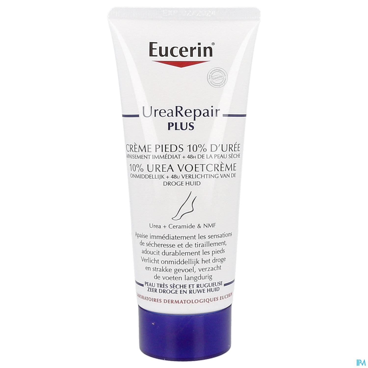 Eucerin Urearepair Plus Creme Pieds 10 D Uree Tube 100ml