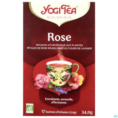Yogi Tea Rose Bio Infusette 2g 17