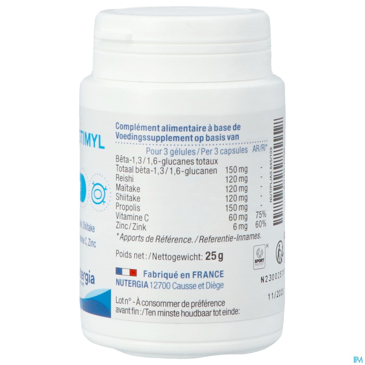 ERGYSTIMYL GELUL 60