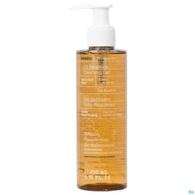 Korres The Olympus Gel Nettoyant Peaux Mixtes A Grasses 200ml